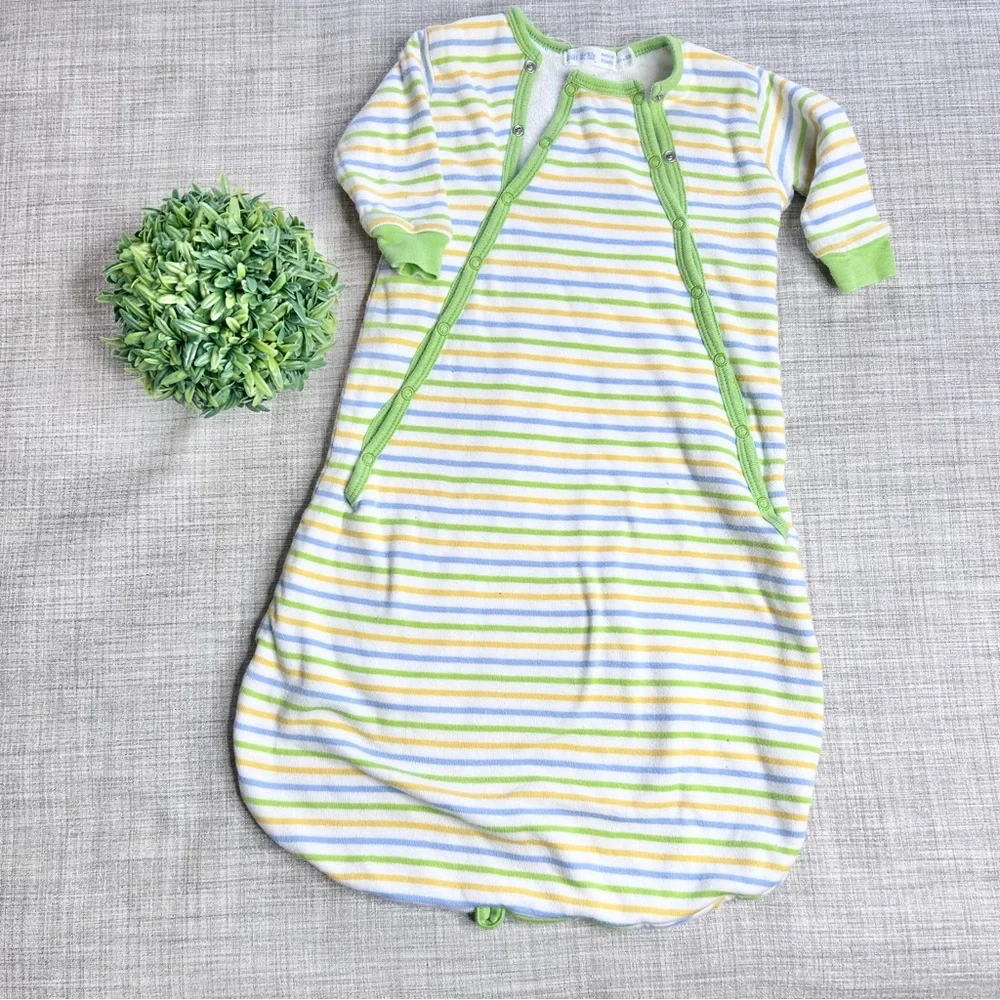 Under the Nile 💯% organic Egyptian cotton long sleeve sleep sack, 0-6 months